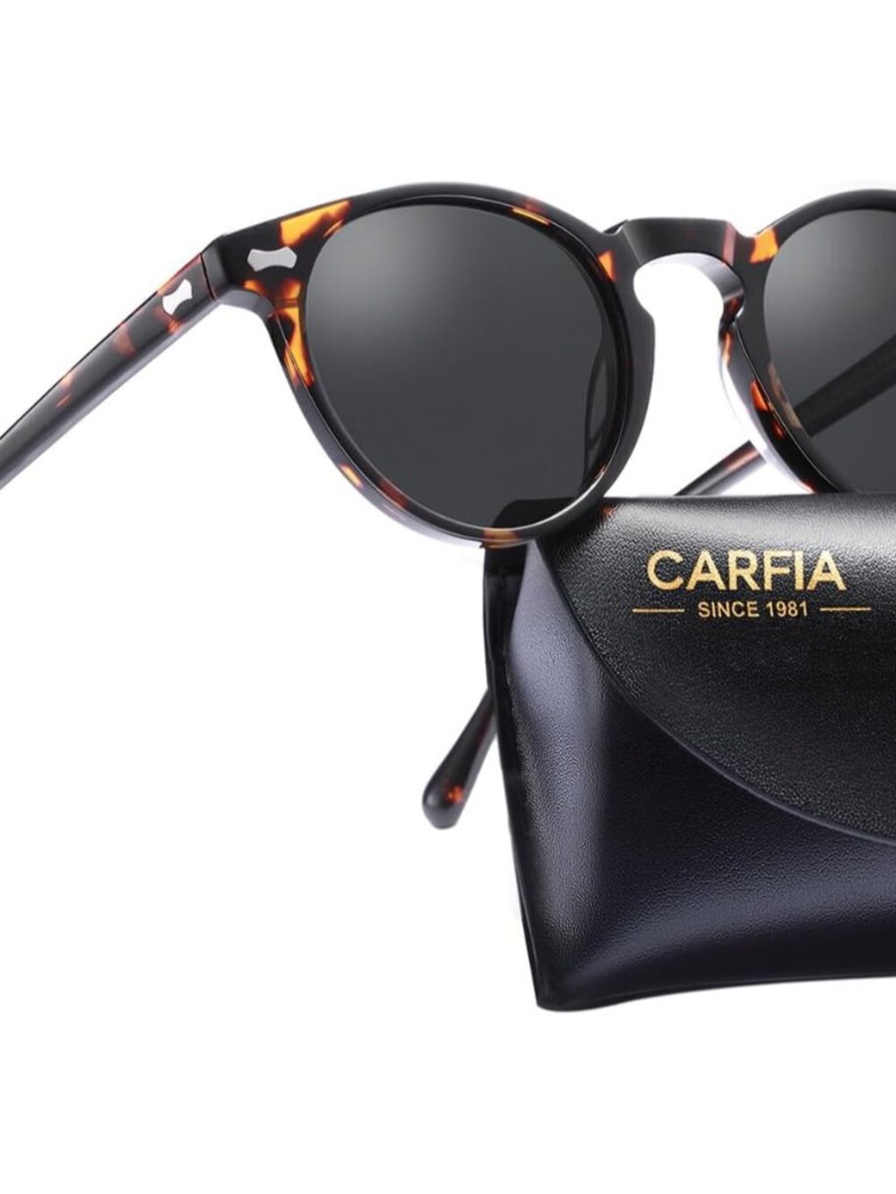 Timeless Tortoise Frame Sunglasses for Women - HD Polarized & UV Protection